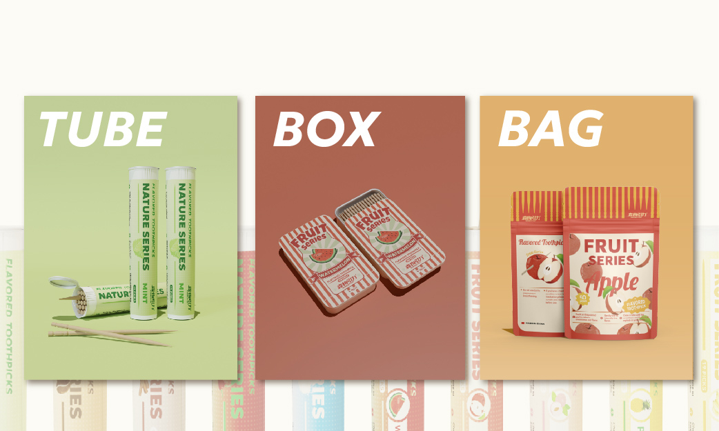 Flavored Toothpicks Product Series